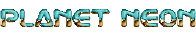 planet neon title